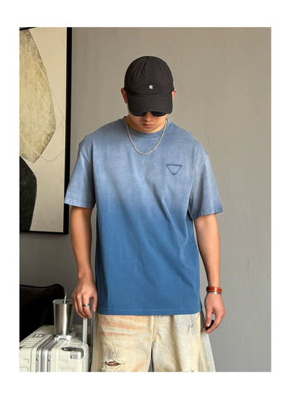 Retro Tie-Dye Oversized Summer Tee