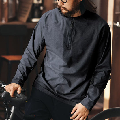 アウトドアクイックドライロングスリーブTシャツ