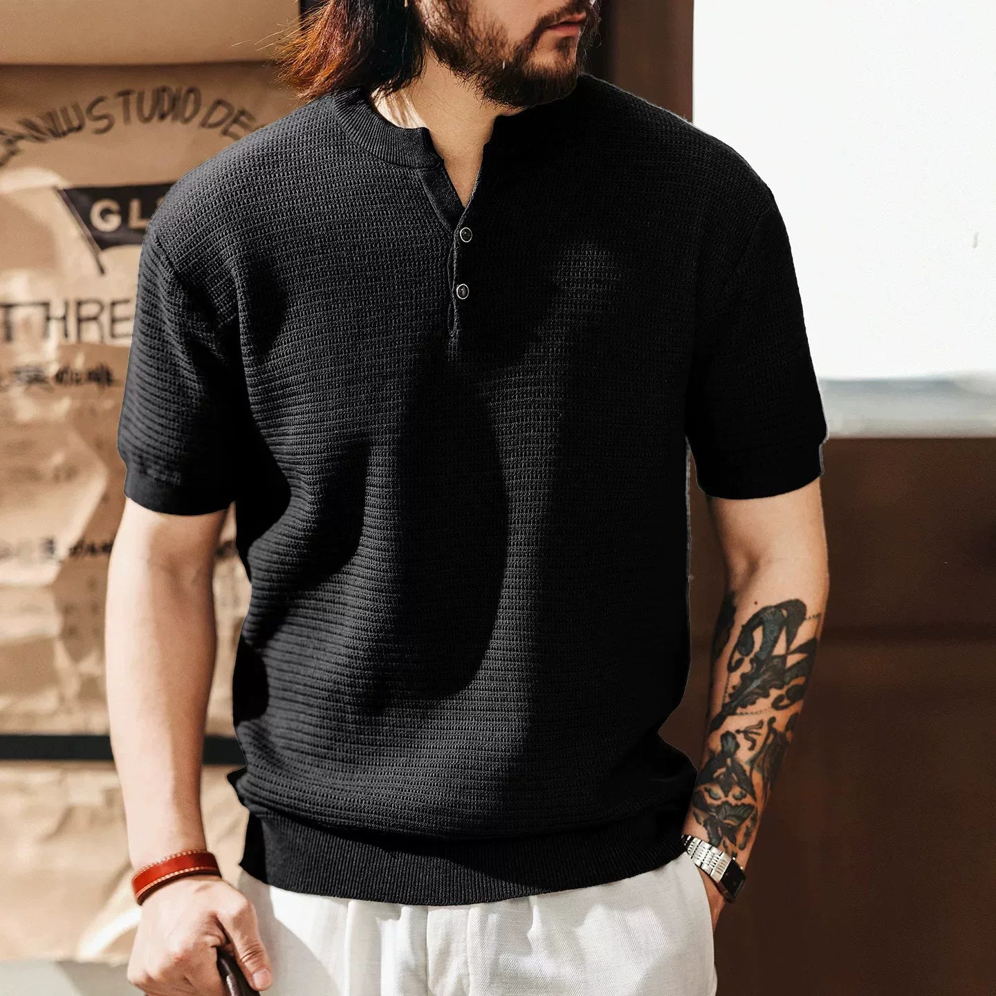 ヴィンテージスタイル ショートスリーブTシャツ