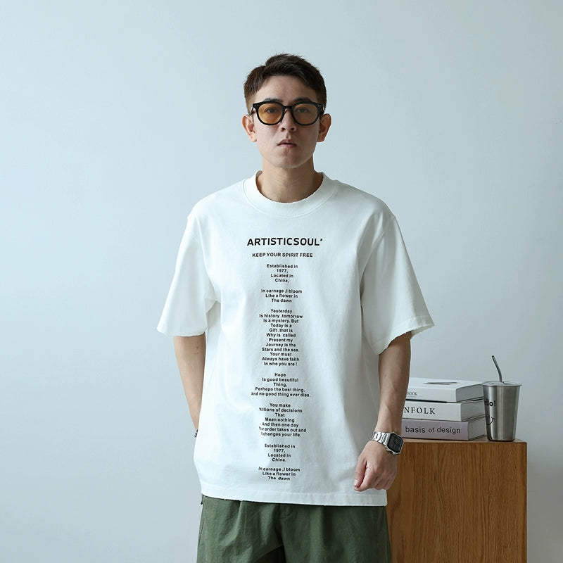 Heavy Cotton Graphic Tee