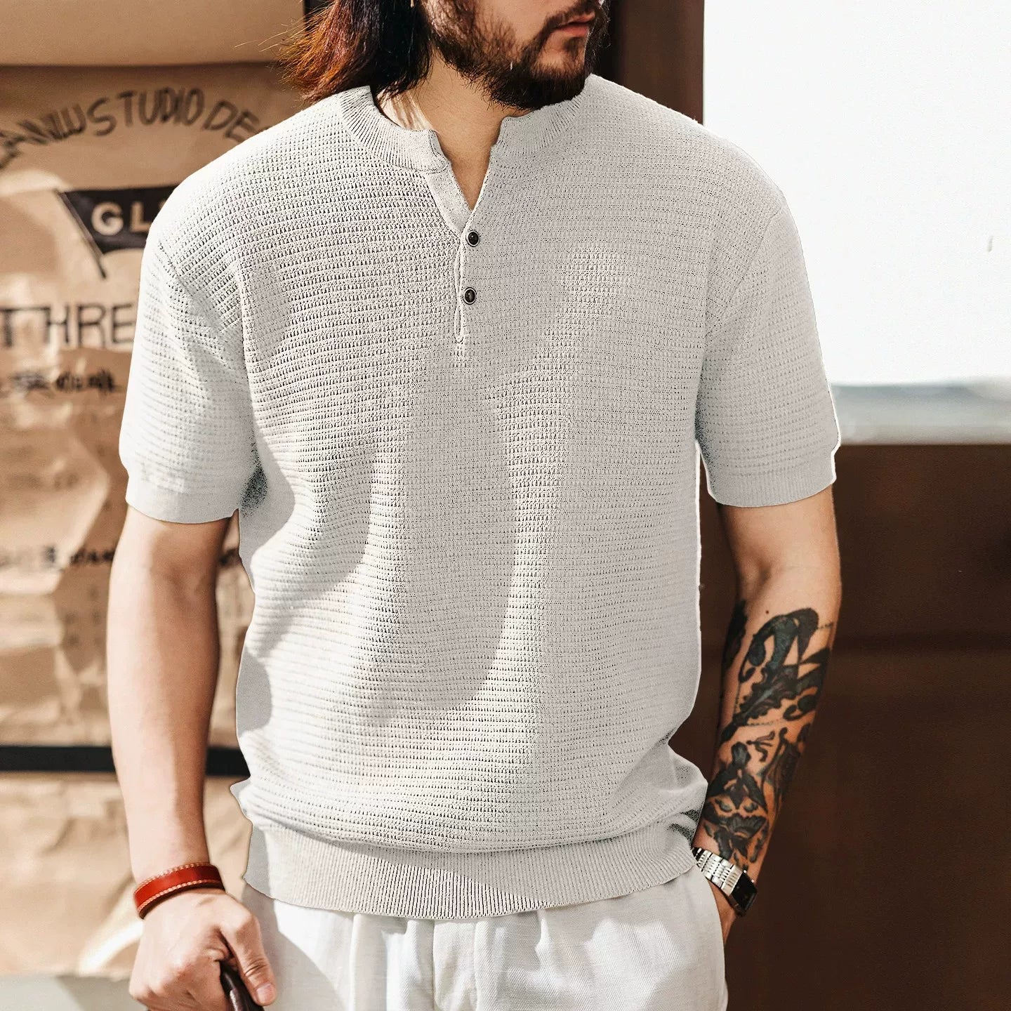 ヴィンテージスタイル ショートスリーブTシャツ