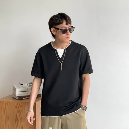 Casual Solid Color T-Shirt