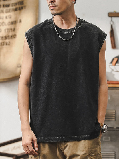 Vintage Sleeveless Workout Tee