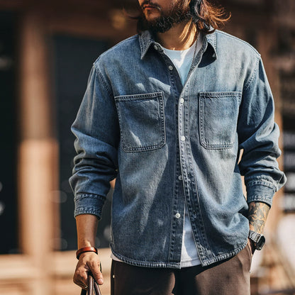 ヴィンテージ デニム ワークシャツ