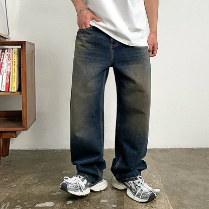 Vintage Blue Loose Jeans