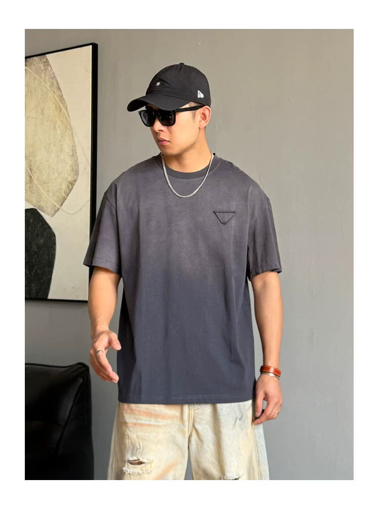 Retro Tie-Dye Oversized Summer Tee