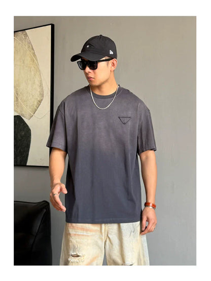 Retro Tie-Dye Oversized Summer Tee