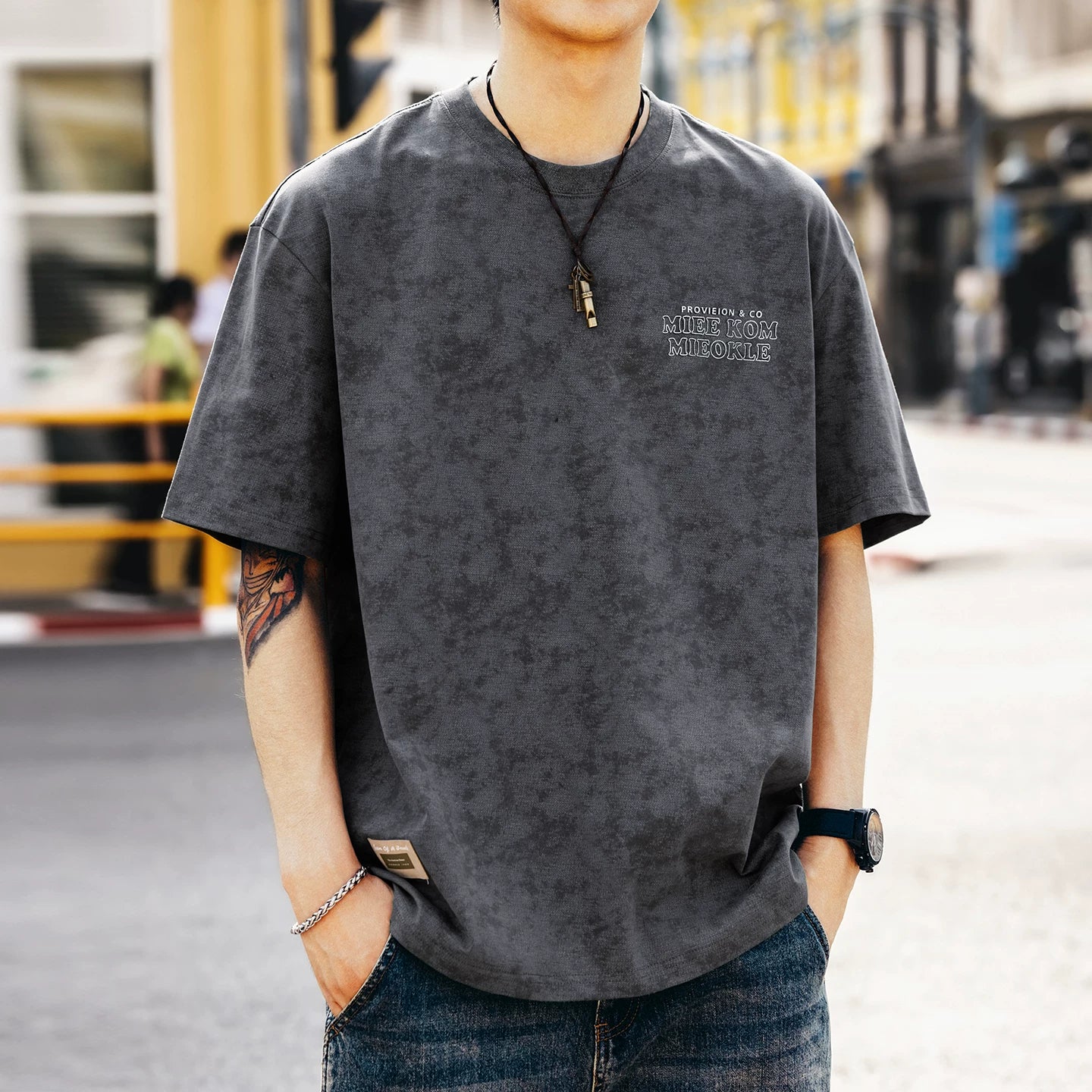 ヘビーウェイトコットンタイダイTシャツ