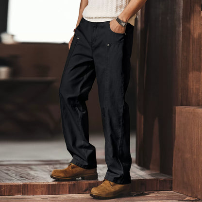 ヴィンテージルーズストレートジーンズ