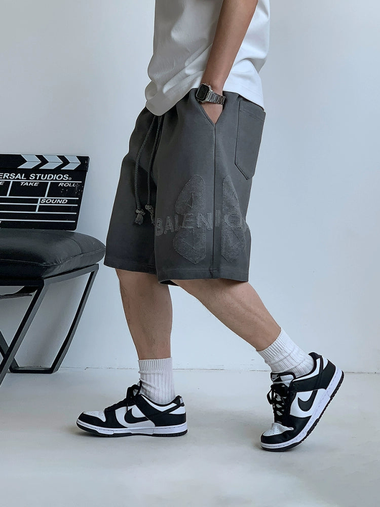 Wide-Leg Casual Shorts