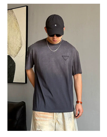 Retro Tie-Dye Oversized Summer Tee
