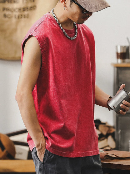 Vintage Sleeveless Workout Tee