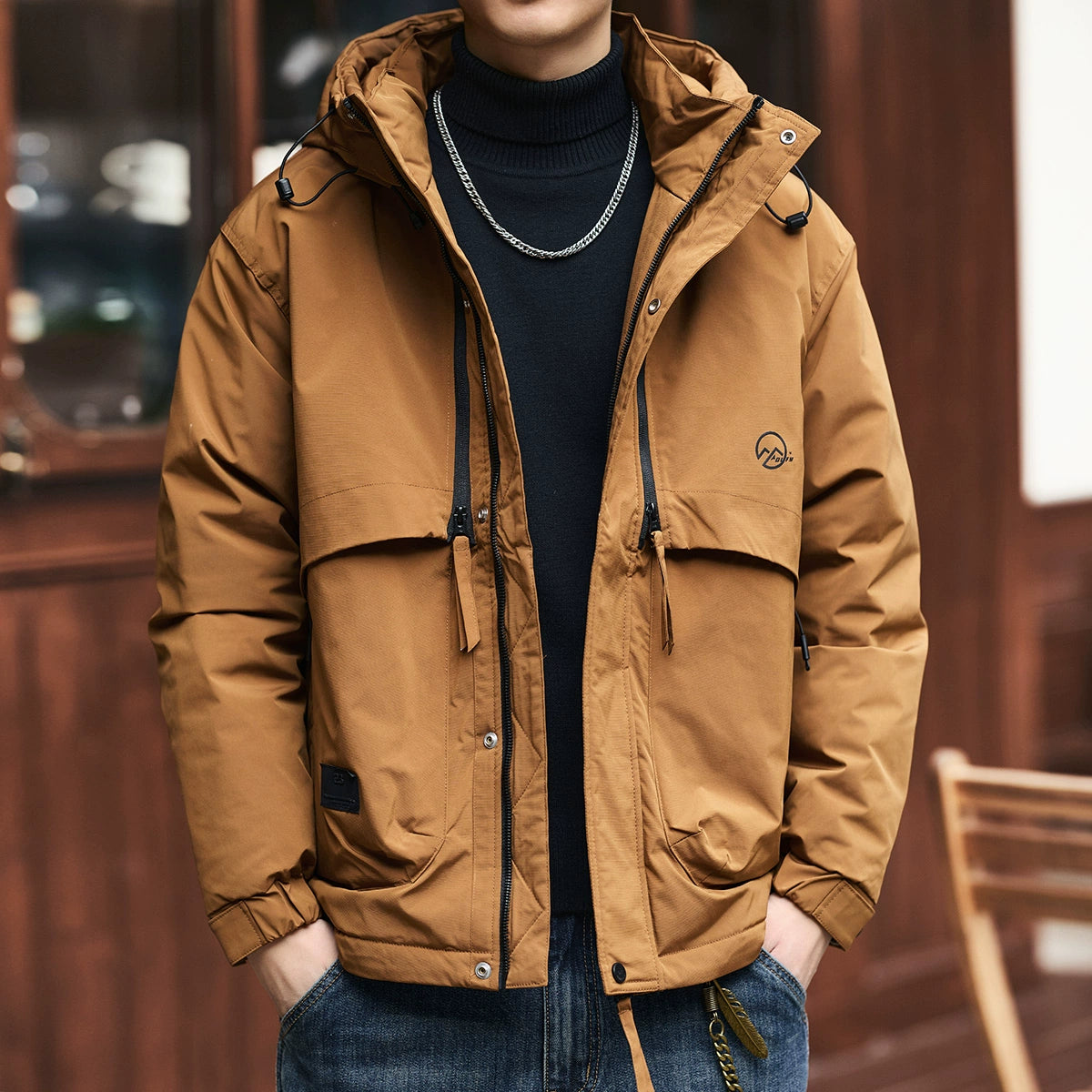 High-end down jacket