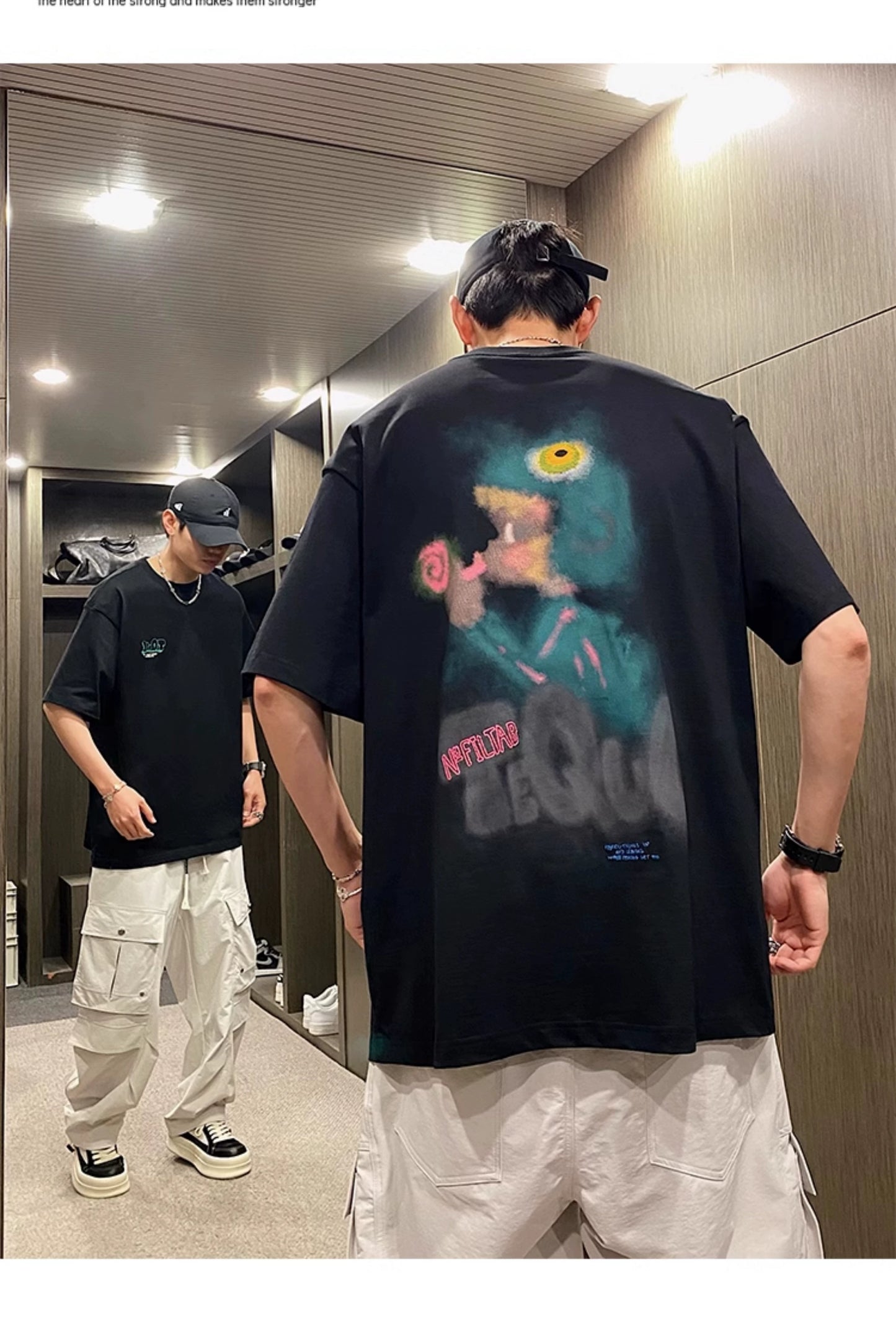Summer Cartoon Breeze Tee