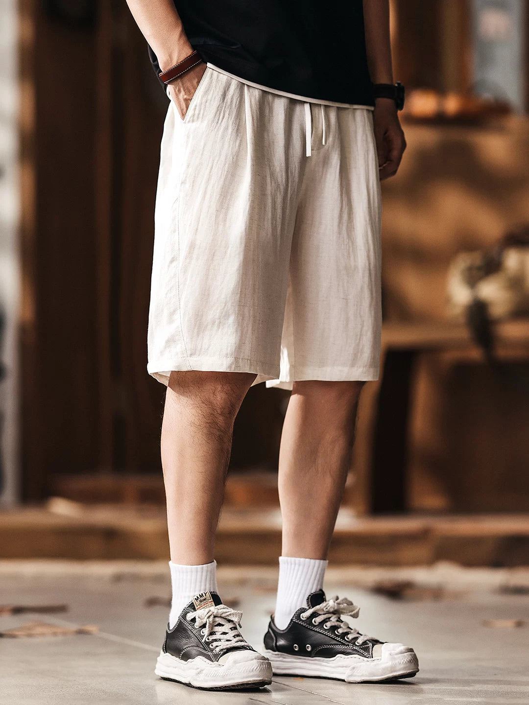 クールテンセルブレンドショートパンツ