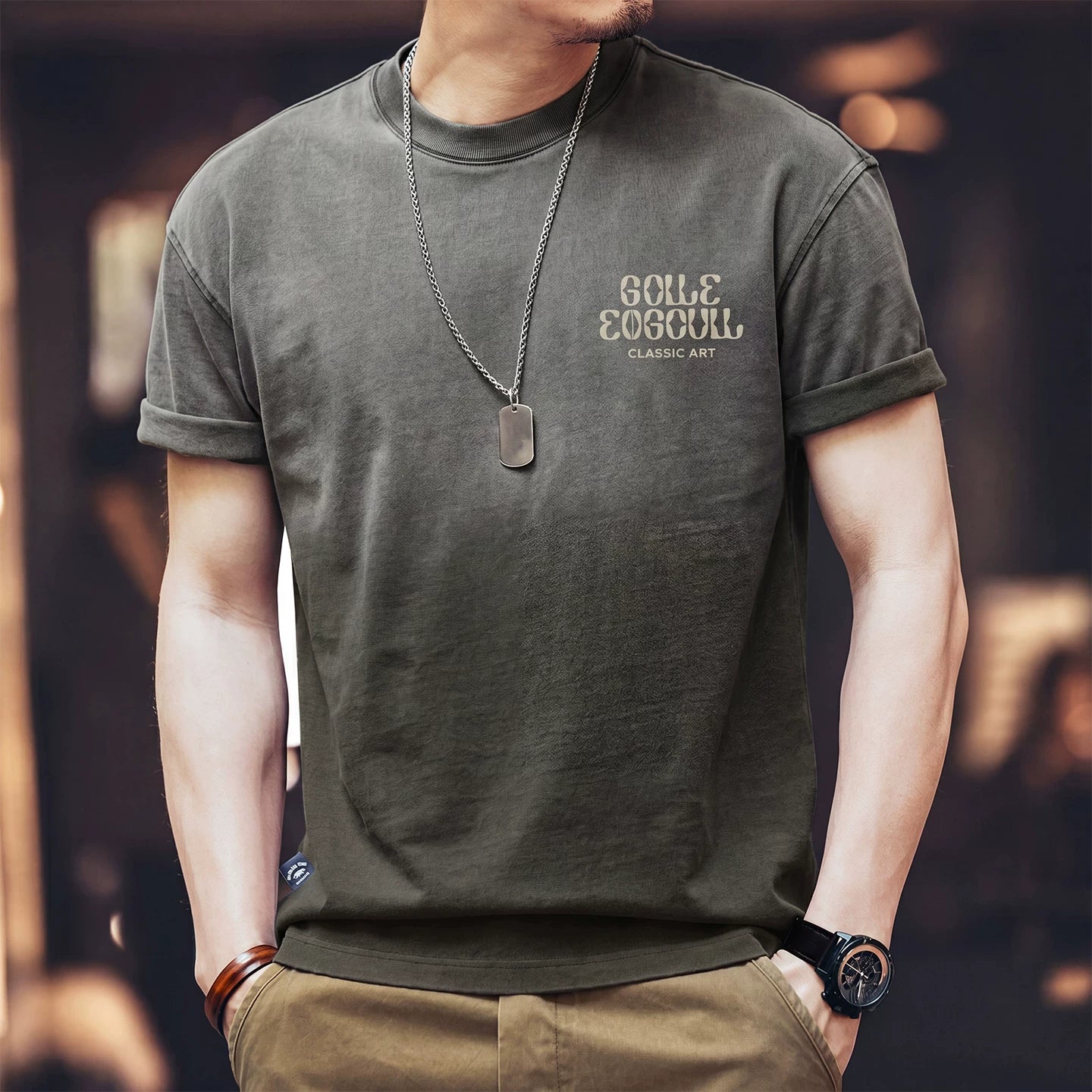 アメリカンウォッシュ グラデーション Tシャツ