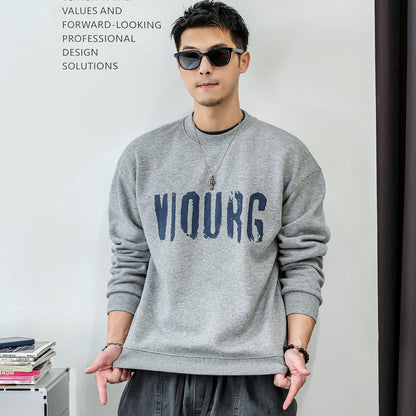 フリースレタードセーター　トップ