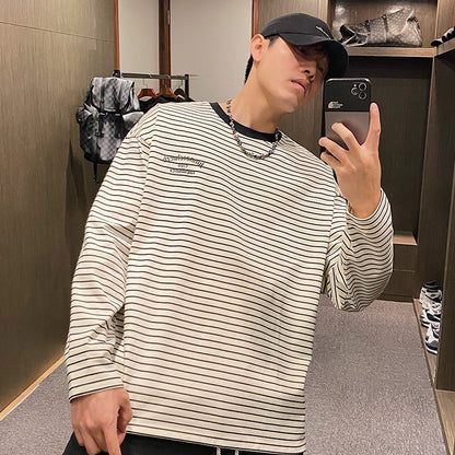 Striped Unisex Long Sleeve Tee