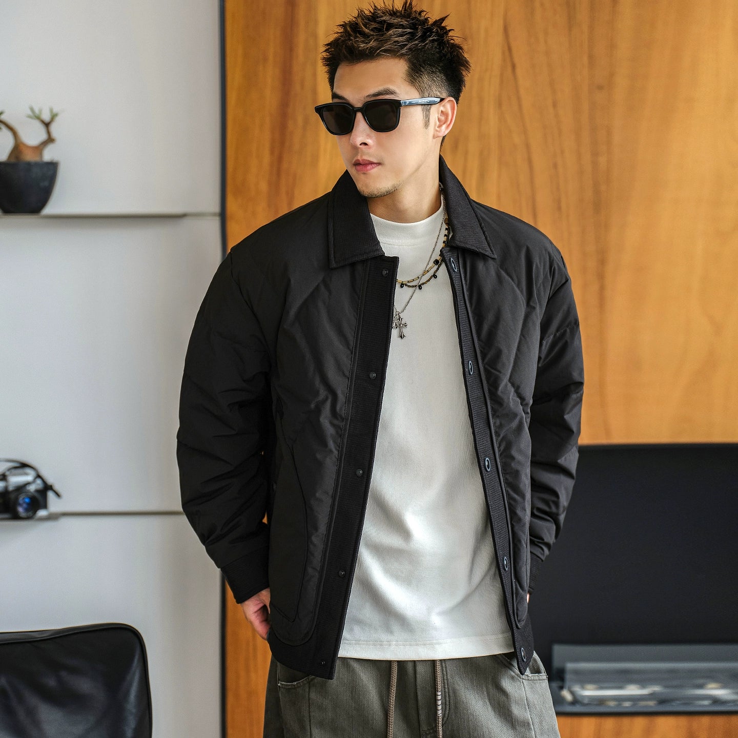 Black Diamond Grid Down Jacket