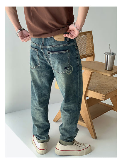 Gangsta High Street Wash Jeans