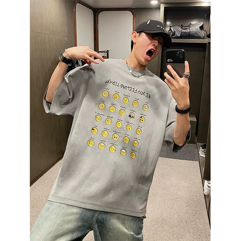 Retro Paris Smiley Tee