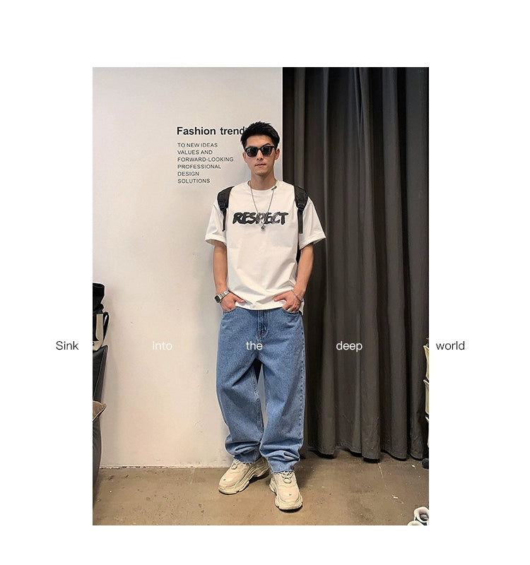 Color Clash Graphic Tee