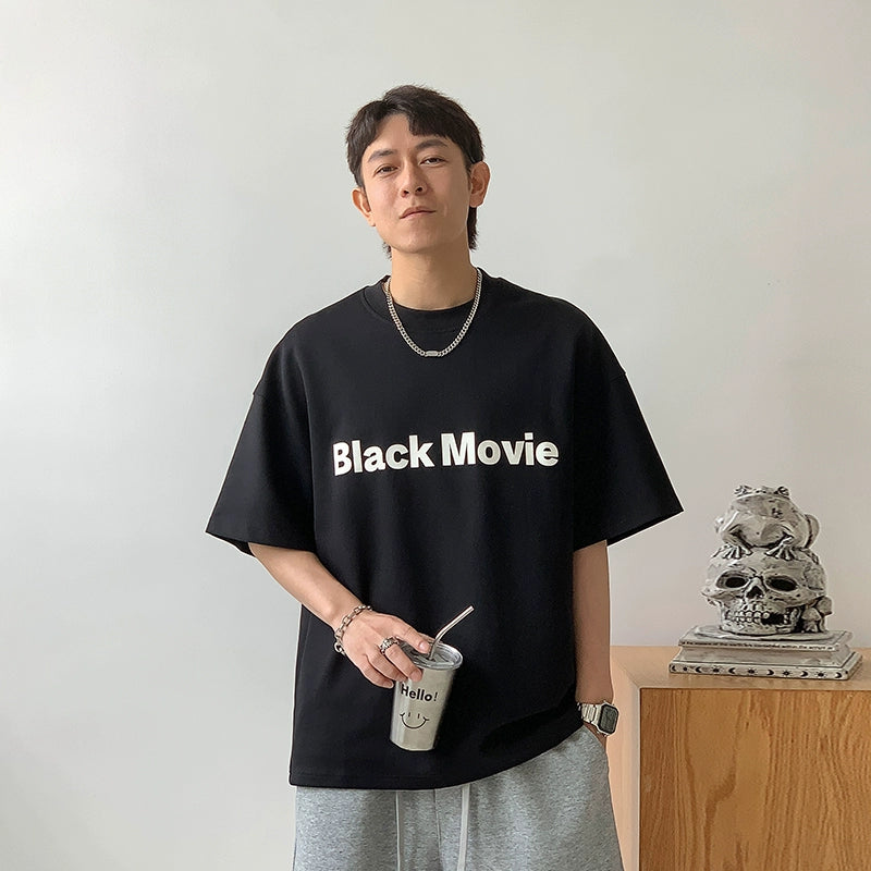 Color Clash Letter Tee