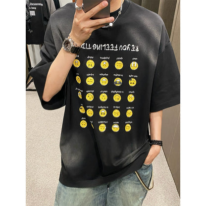 Retro Paris Smiley Tee