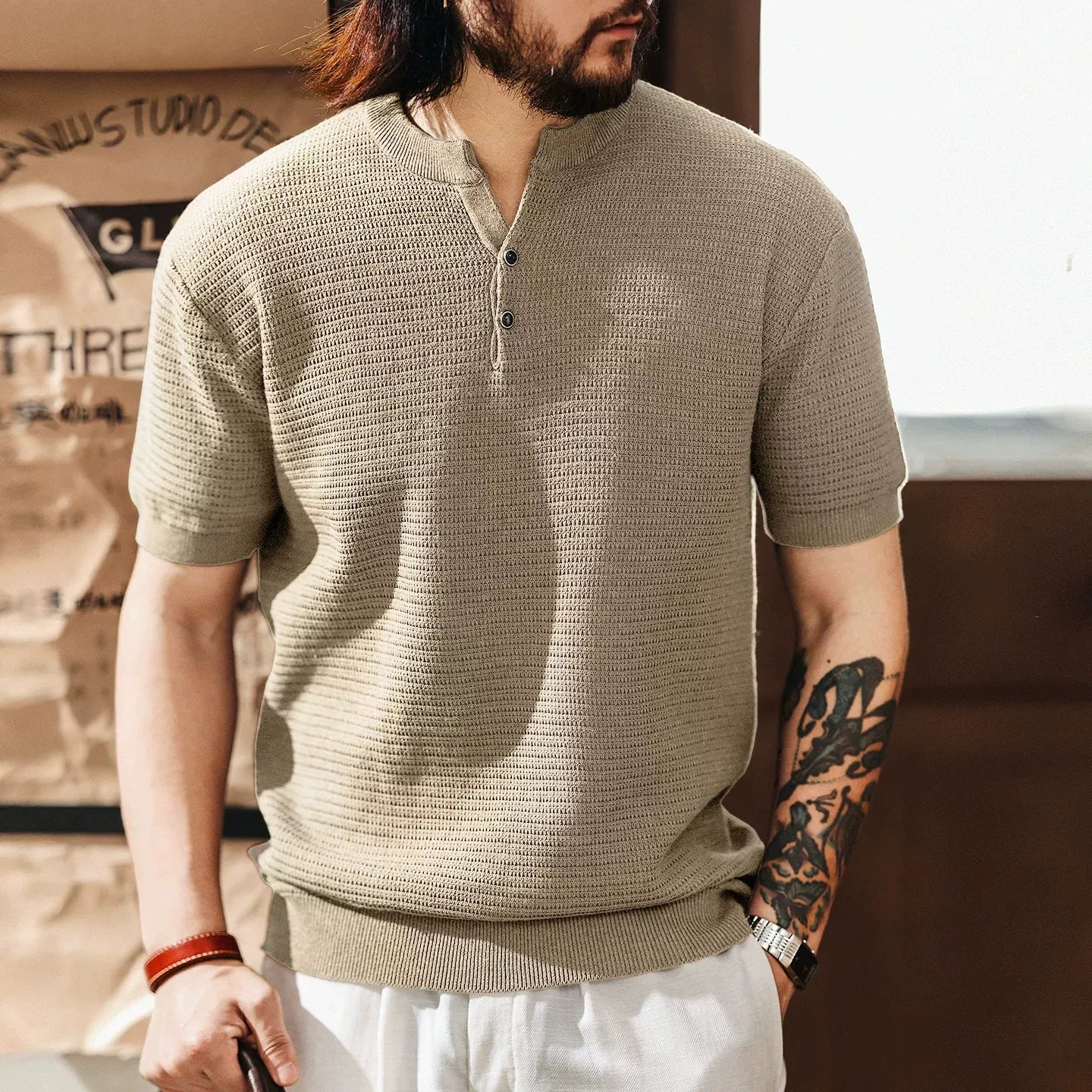 ヴィンテージスタイル ショートスリーブTシャツ