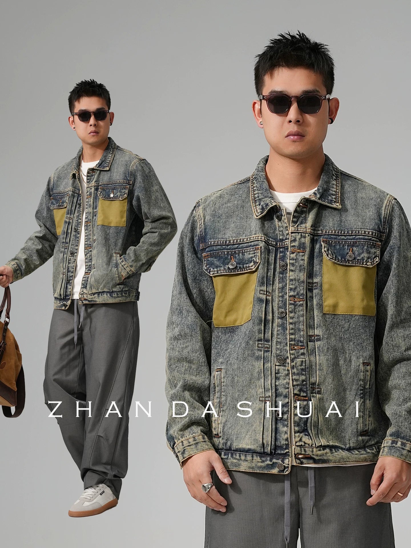 カジュアルデニムジャケット