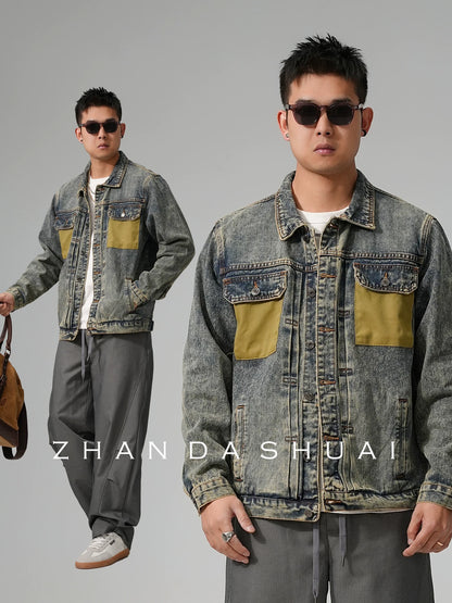 カジュアルデニムジャケット