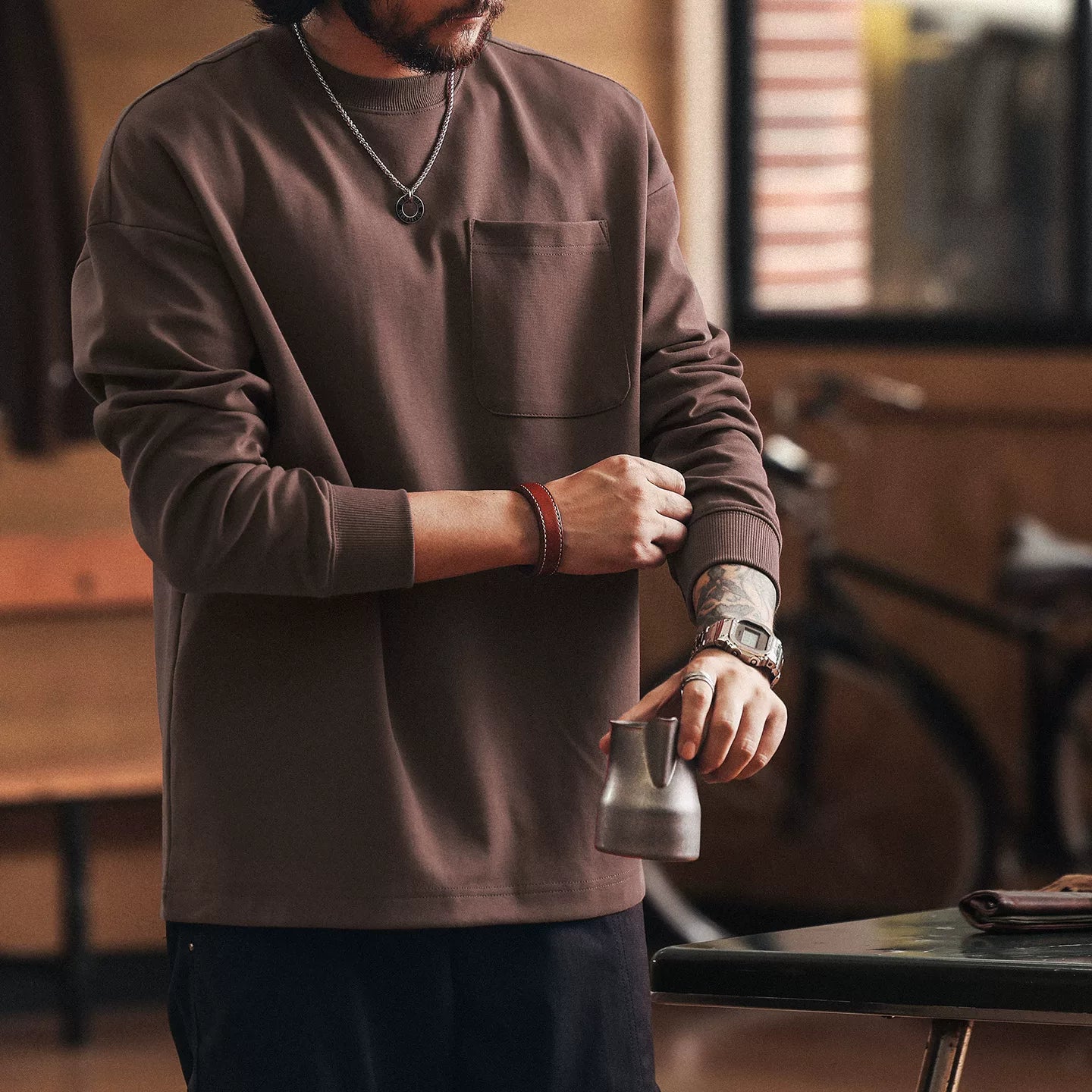 ヘビーウェイト ロングスリーブ Tシャツ