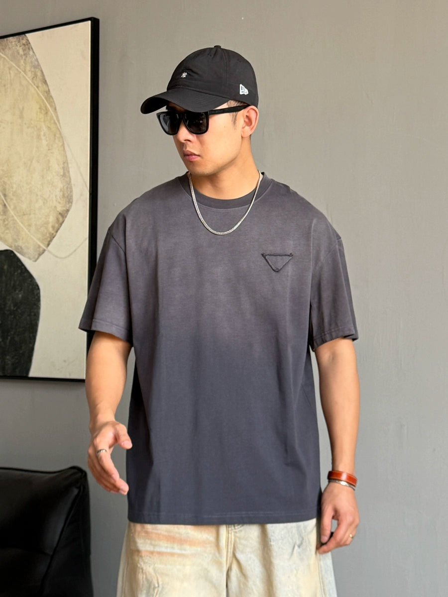 Retro Tie-Dye Oversized Summer Tee