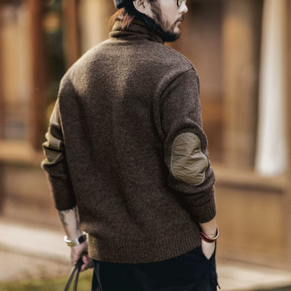 Heavy Knit Turtleneck Sweater