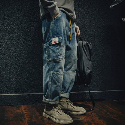 Retro Loose Work Jeans