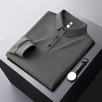 ヘビーウェイトロングスリーブポロシャツ