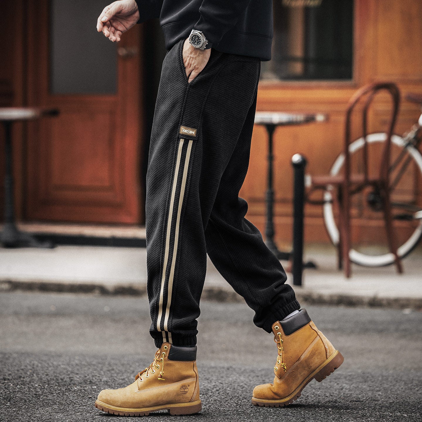 ウォーム コーデュロイ カジュアルパンツ