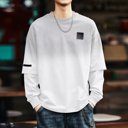 ヴィンテージグラデーションロングスリーブTシャツ
