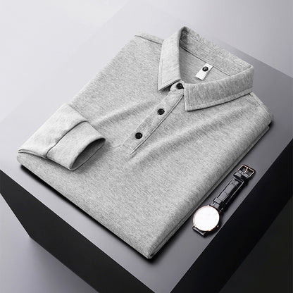 ヘビーウェイトロングスリーブポロシャツ