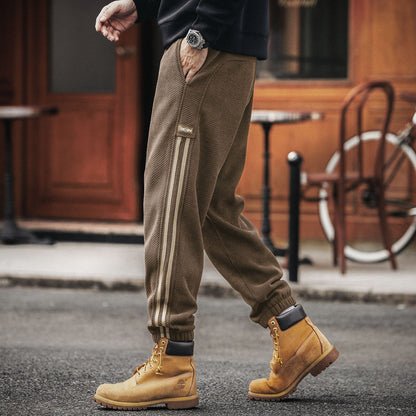 ウォーム コーデュロイ カジュアルパンツ