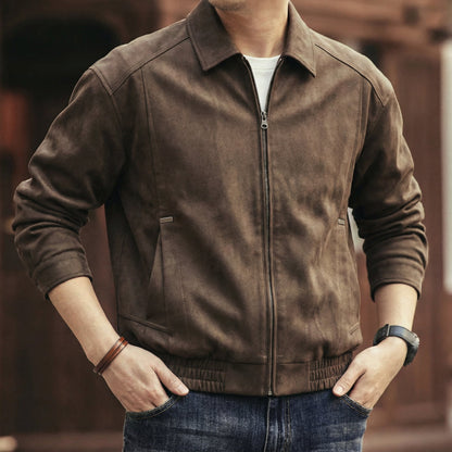 ヴィンテージ　ブルー　レザー　ジャケット