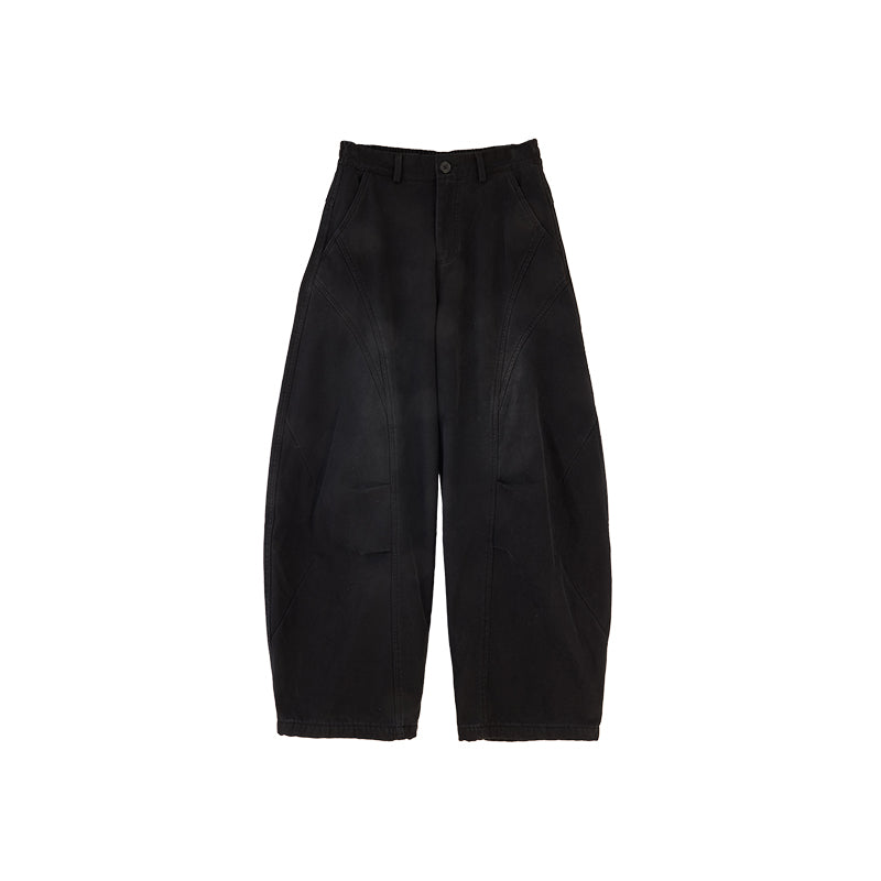 カジュアルストレートパンツ　フォーオータム