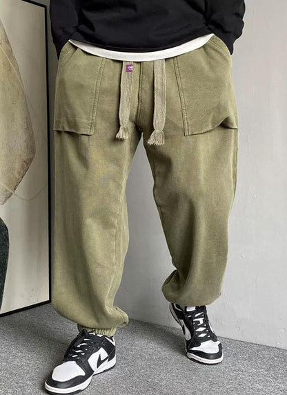 ヘビーウェイトドローストリングパンツ