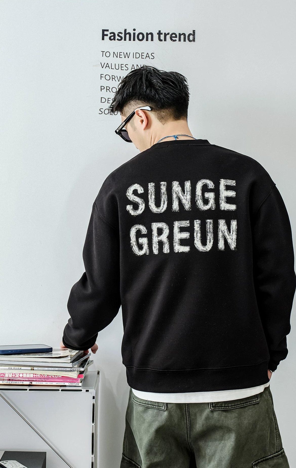 カジュアル フリース セーター トップ