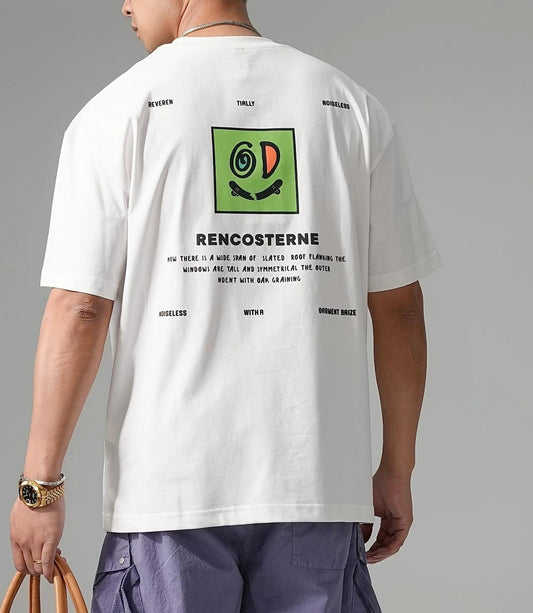 ラグジュアリーギャングプリントTシャツ