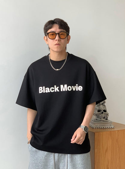 Color Clash Letter Tee