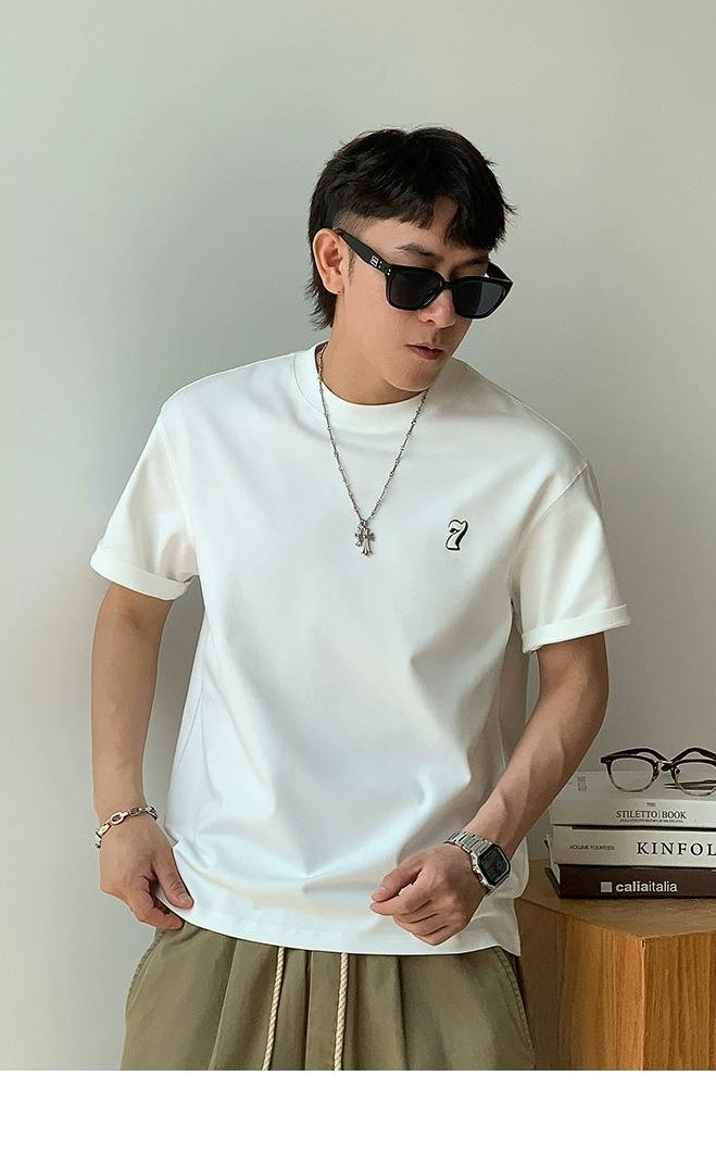 220g Number Logo Casual Tee