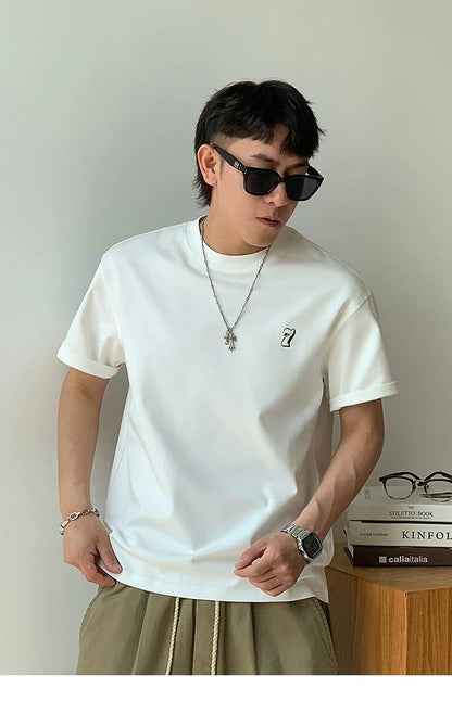 220g Number Logo Casual Tee