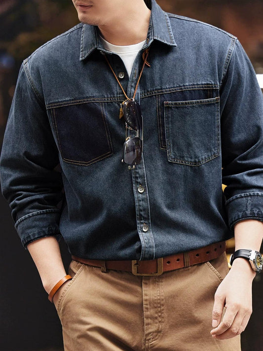 レトロデニムジャケット