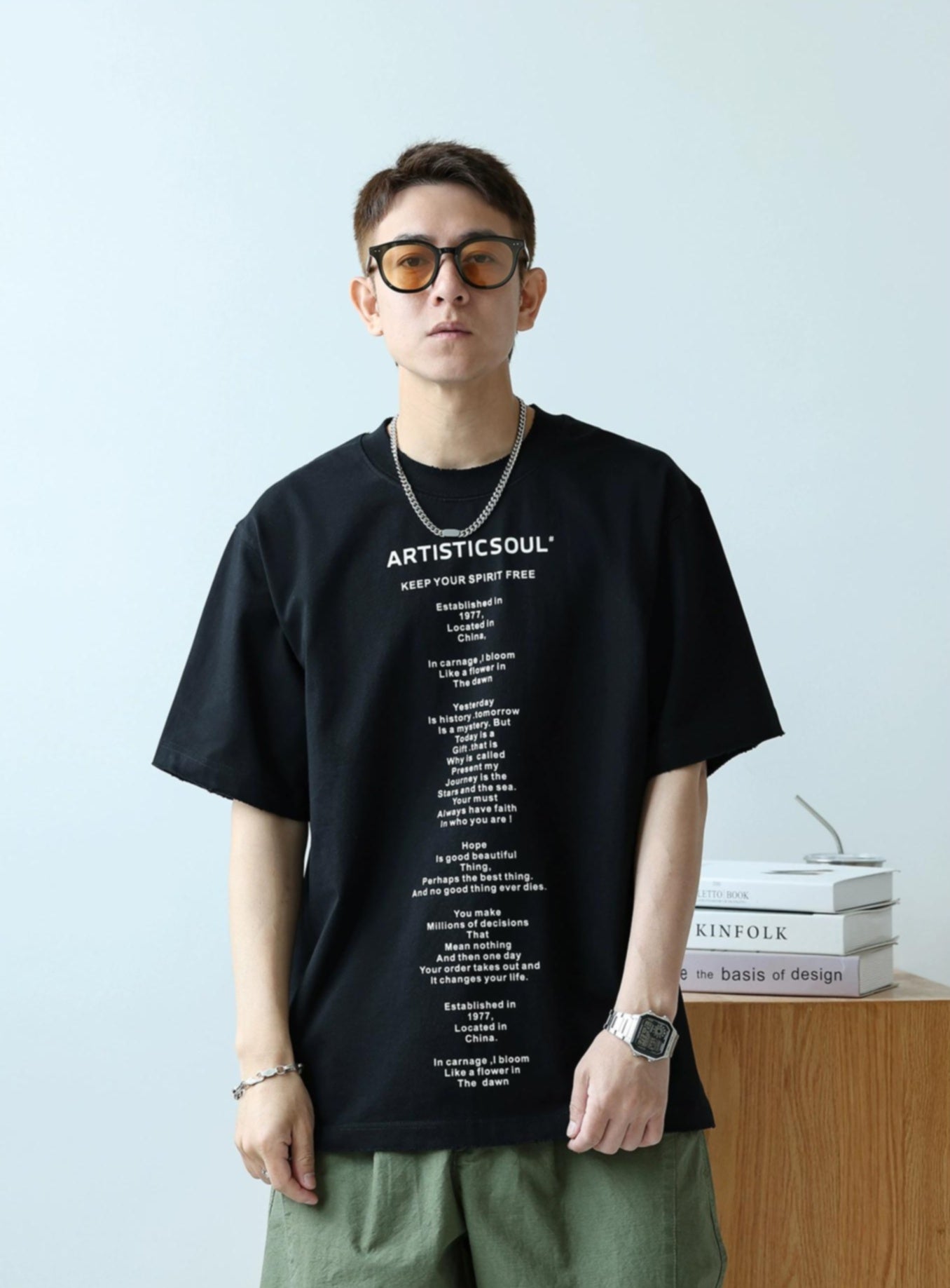 Heavy Cotton Graphic Tee